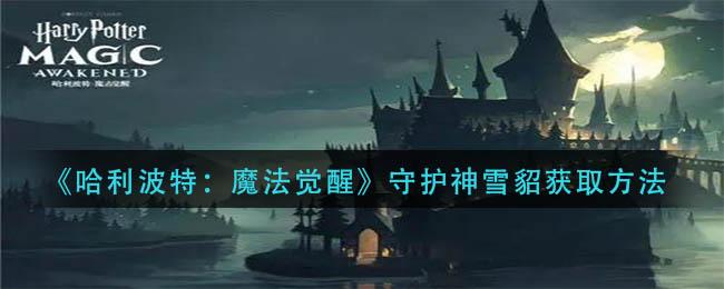 哈利波特魔法觉醒守护神雪貂怎么获取 哈利波特魔法觉醒守护神雪貂获取方法