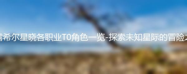 依露希尔星晓各职业T0角色一览 探索未知星际的冒险之旅