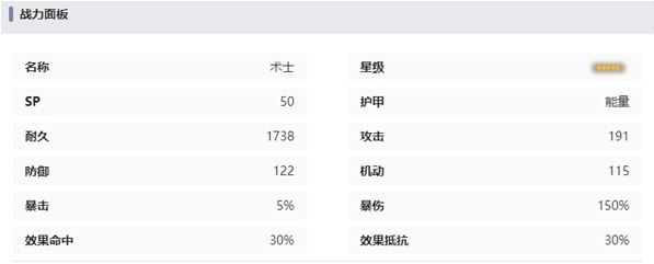交错战线术士技能一览