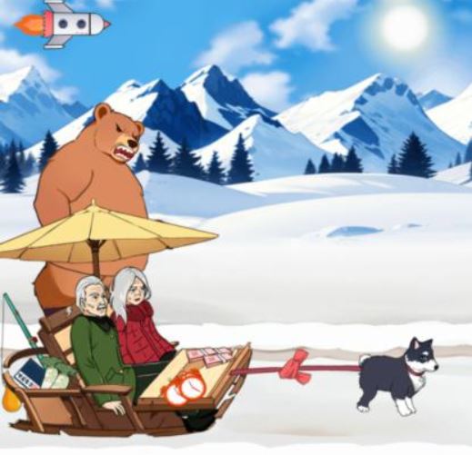 想不到鸭雪橇逃生通关攻略
