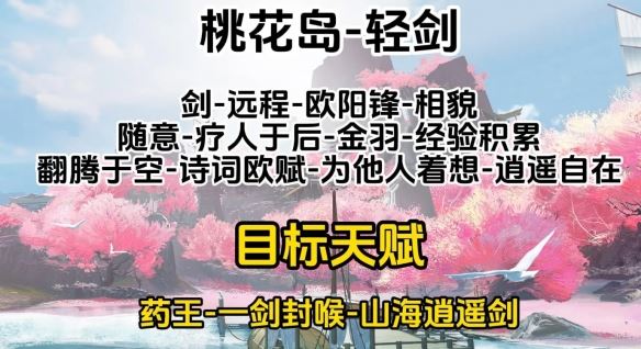 射雕金色天赋选择攻略