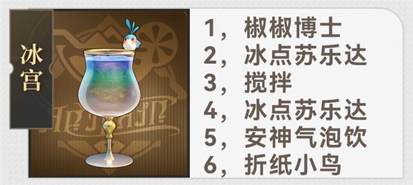 崩坏：星穹铁道杯中逸事配方大全