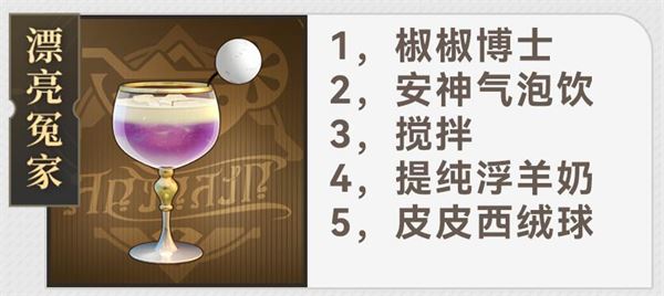 崩坏：星穹铁道杯中逸事配方大全