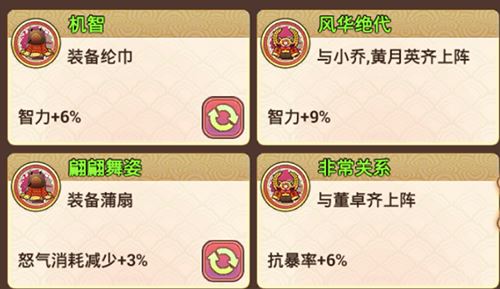真三国录貂蝉技能属性缘分随从推荐