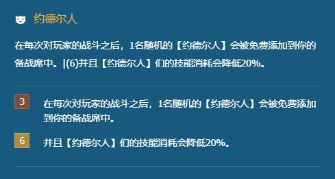 金铲铲之战约德尔人阵容攻略