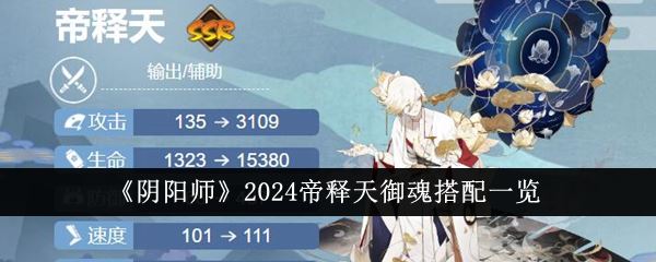 阴阳师2024帝释天御魂搭配一览