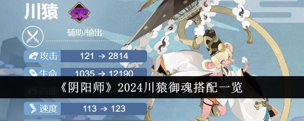 阴阳师2024川猿御魂搭配一览