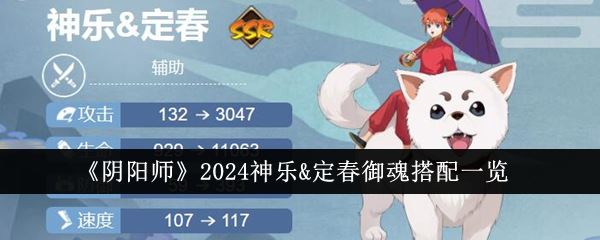 阴阳师2024神乐&定春御魂搭配一览