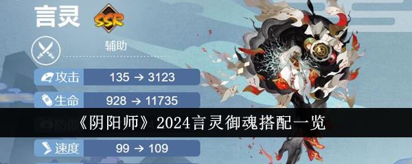 阴阳师2024言灵御魂搭配一览