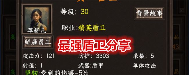 我在末世开超市最强盾卫分享