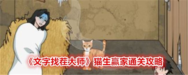 文字找茬大师猫生赢家通关攻略