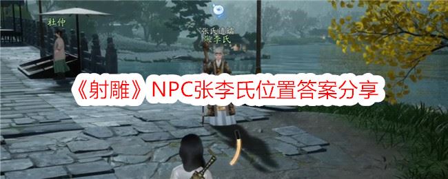 射雕NPC张李氏位置答案分享