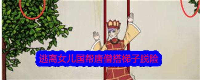 文字找茬大师逃离女儿国帮唐僧搭梯子脱险通关攻略