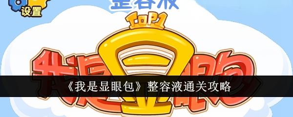 我是显眼包整容液通关攻略