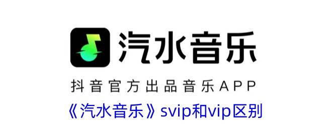 汽水音乐svip和vip区别